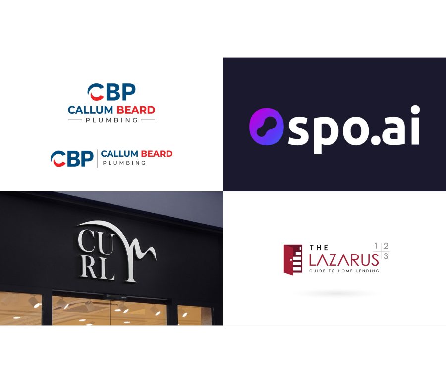 I will design a modern brand identity lettering logo for your business