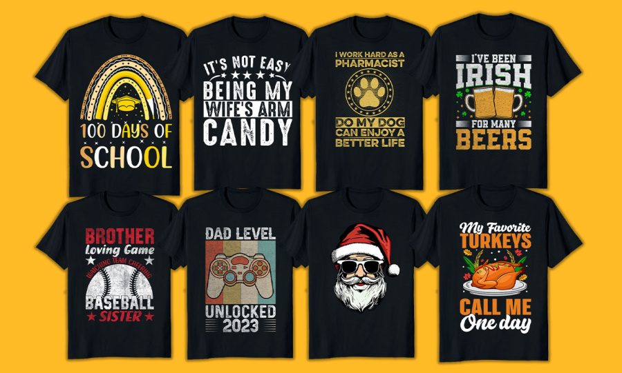 t shirt design for pod business merch by amazon or gearlaunch in 24 hour