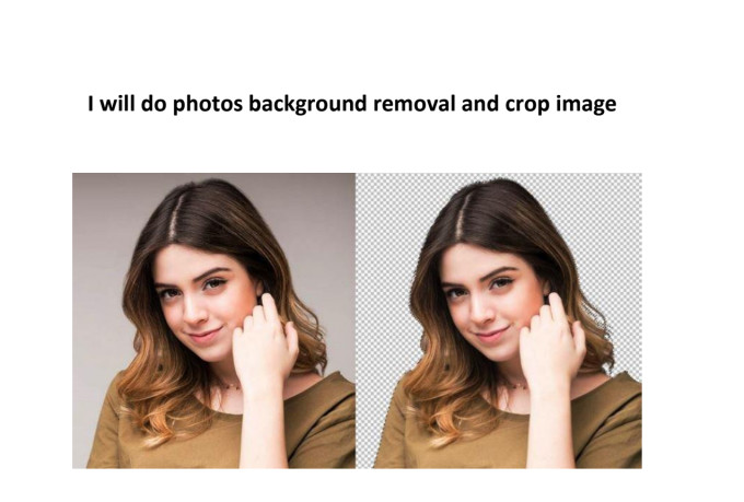 I will do photos background removal and crop image in Just 3 hours