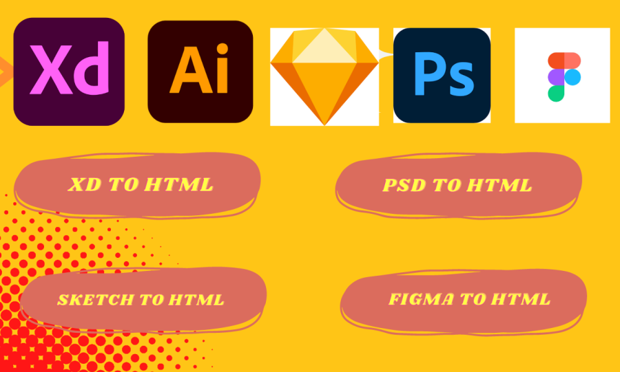 I will convert your PSD,figma,or xd design to responsive HTML website