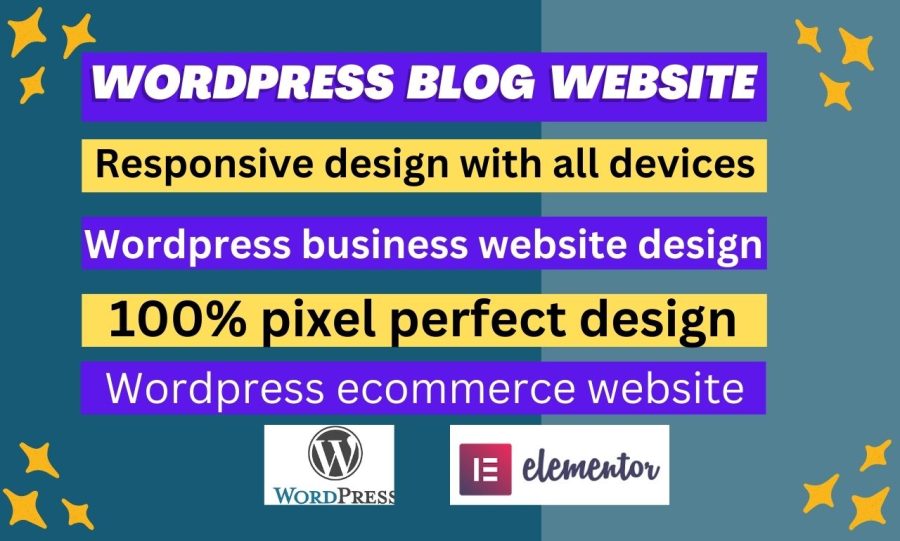 I will design redesign copy clone duplicate wordpress blog website