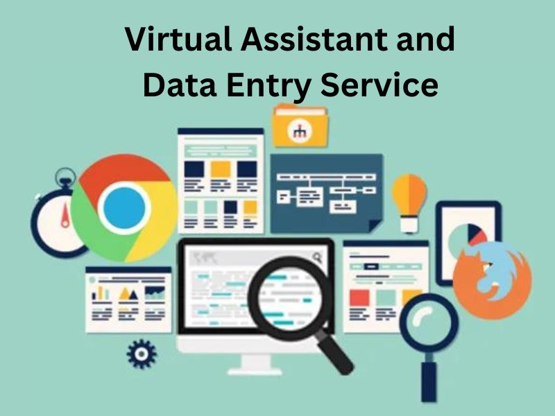 I will be your professional Virtual Assistant and do Data Entry, Copy Paste and Typing work