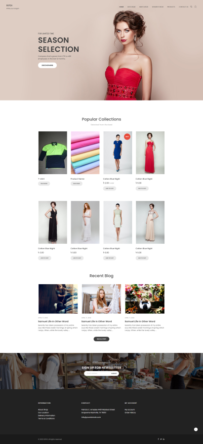 Get a fully Customized responsive WordPress website