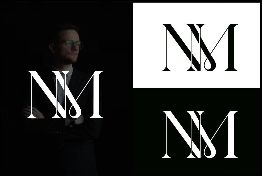 I will do luxury fashion minimalist initial letter monogram clothing logo design