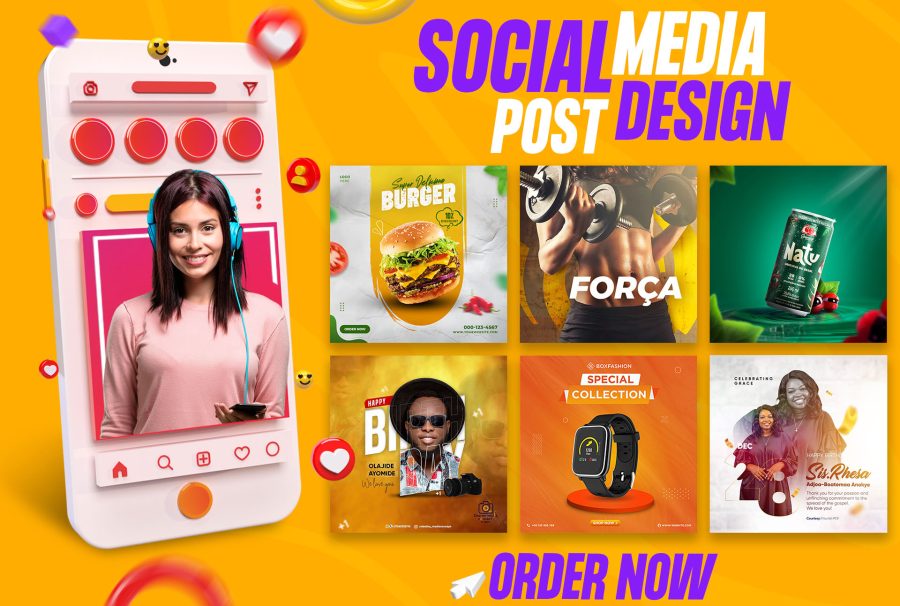 I will do Creative social media post design, carousel posts, banner ads design