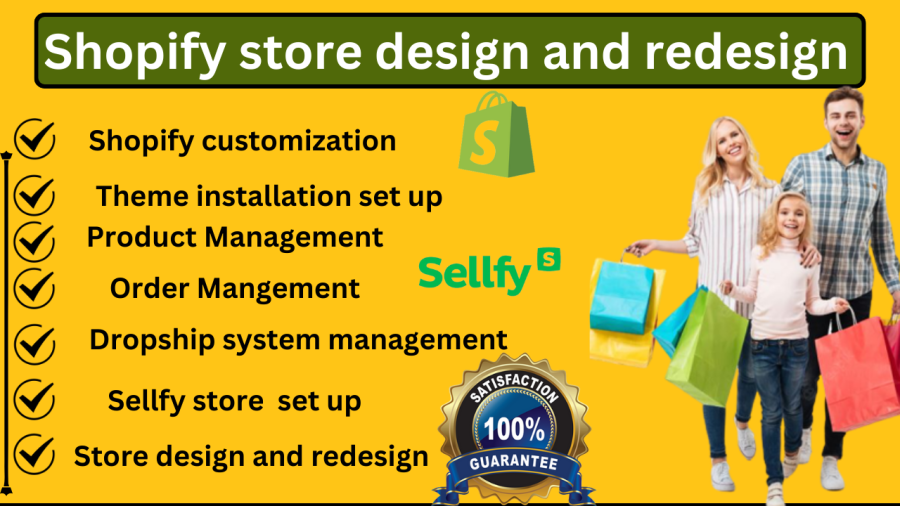 build passive income shopify fashion store, shopify design