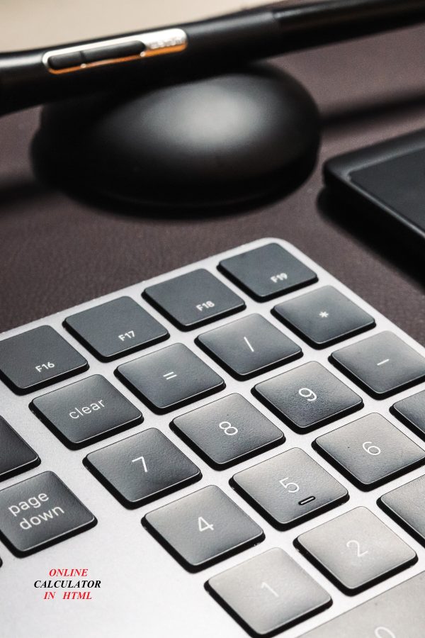 Easy Calculator tool in HTML for everyone