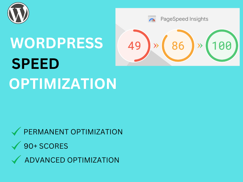 I will increase WordPress speed optimization for gtmetrix, google page speed insights