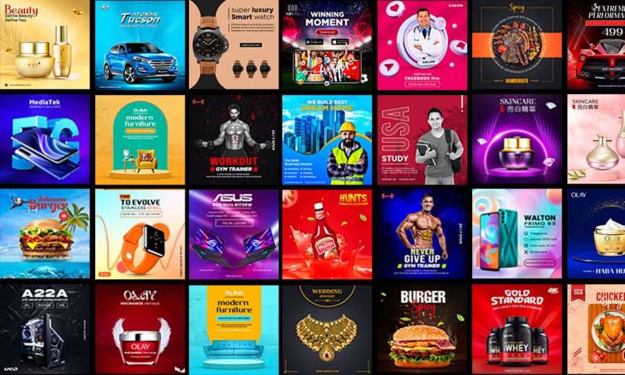I will design creative facebook and instagram ads,