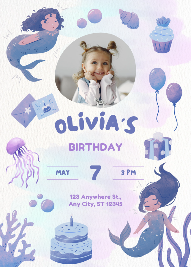 I will design birthday invitation card, wedding invitation, etc.