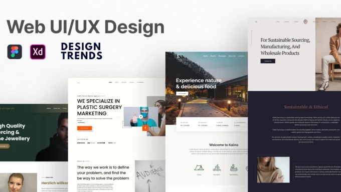 I will do figma web design, landing page, ui ux design,5 Page Figma Web Design UI UX / Design (Max 5