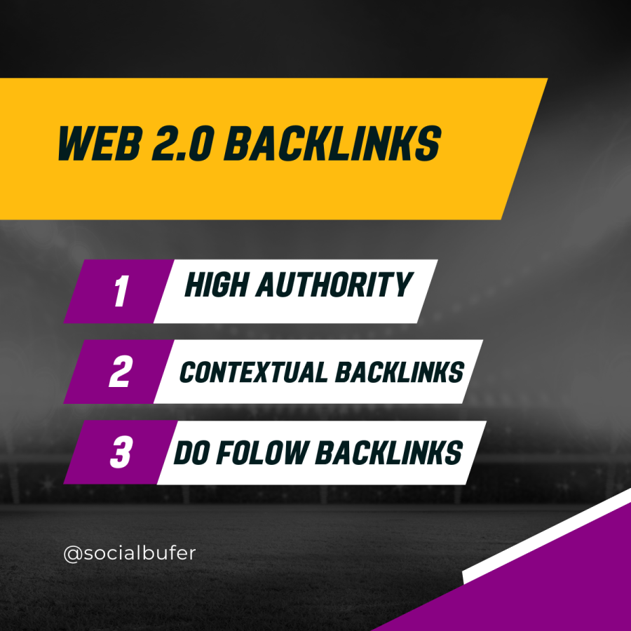 I will build unique web 2 0 backlinks high da contextual SEO Dofollow link building