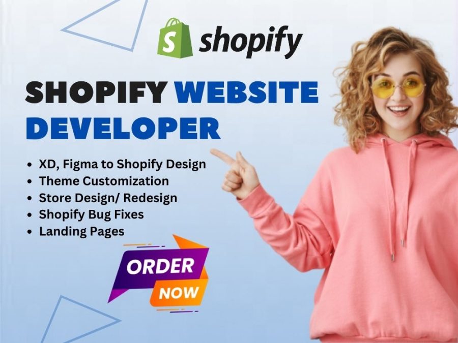 Shopify website developer| Shopify developer expert