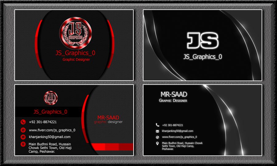I Will Design a Creative and Eye-Catching Business Card for Your Brand
