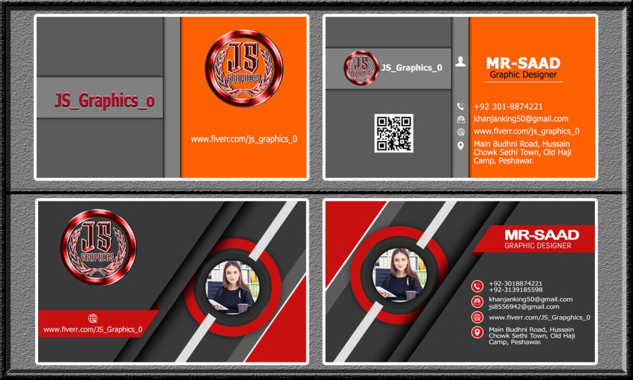 I Will Design a Creative and Eye-Catching Business Card for Your Brand