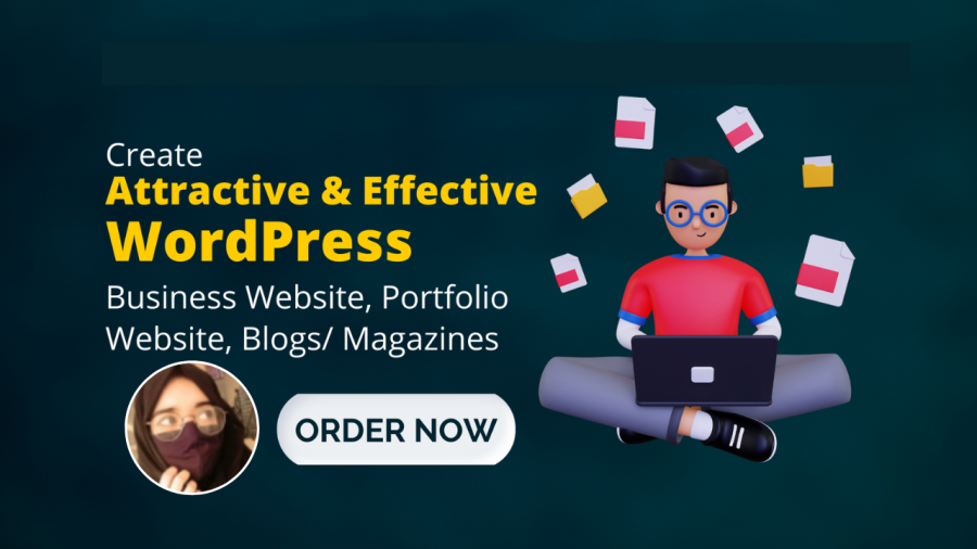 I Will Design WordPress Business, Portfolio, Agency, Fitness & Blog Website