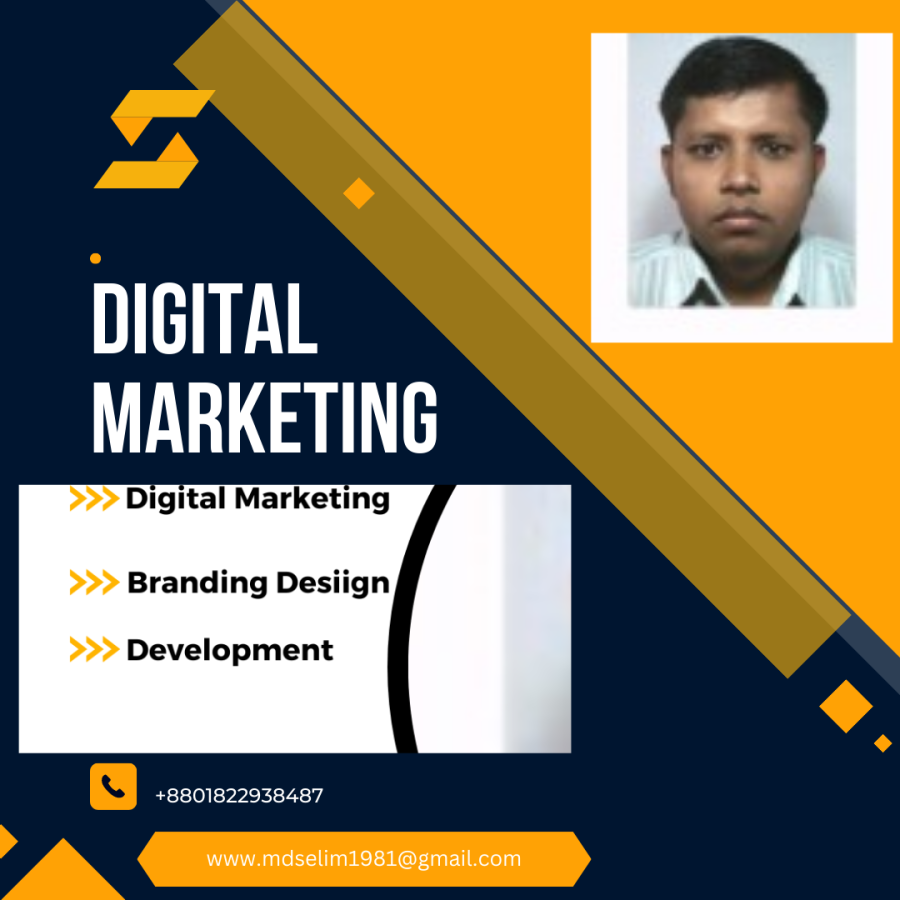 I will do the digital marketing 