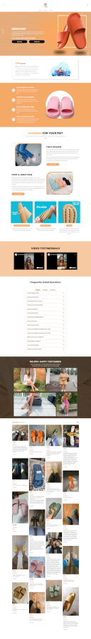 I will design a landing page on shopify