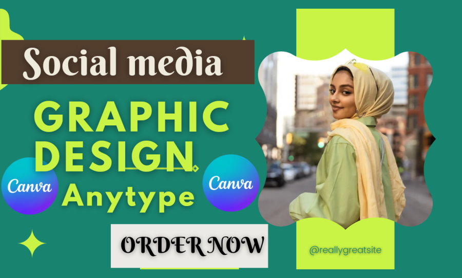 I will Design Canva logos, Flyers, post, Anything for Social Media