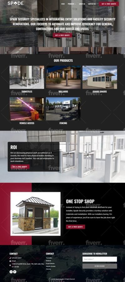 I will build wordpress responsive Business, E-commerce website, Landing Page or Blog