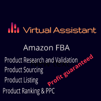 I will work for you as an Amazon FBA Virtual Assistant. 