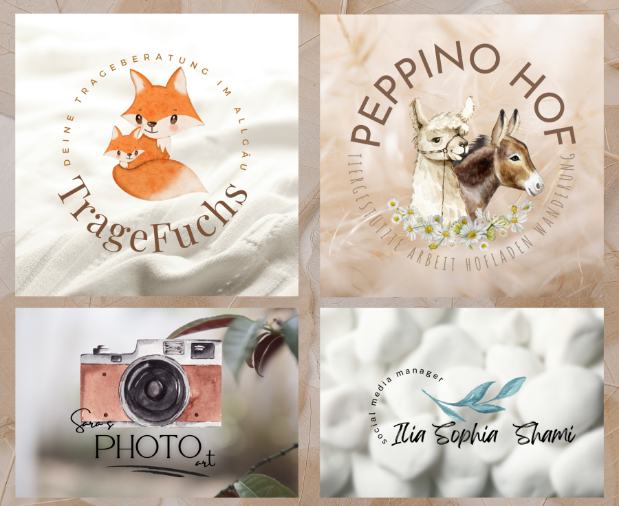 I will design a harmonious, unique, expressive logo creation for you.