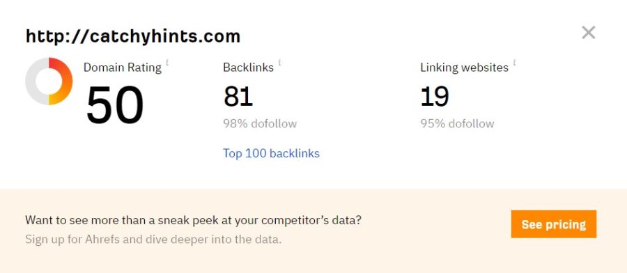 I Will Increase Your Site Domain Ratings UpTo 50
