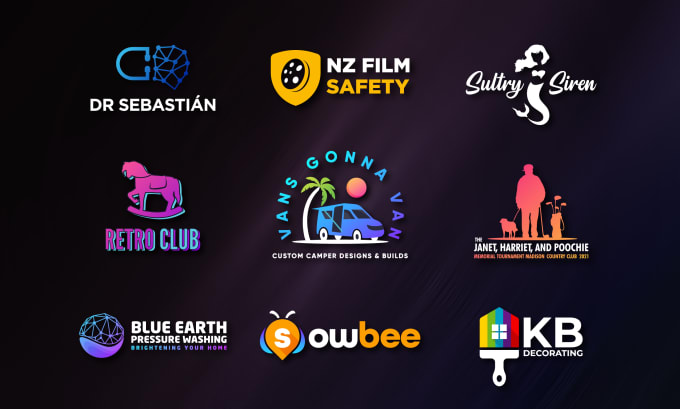 I will create exclusive 3d unique business logo design