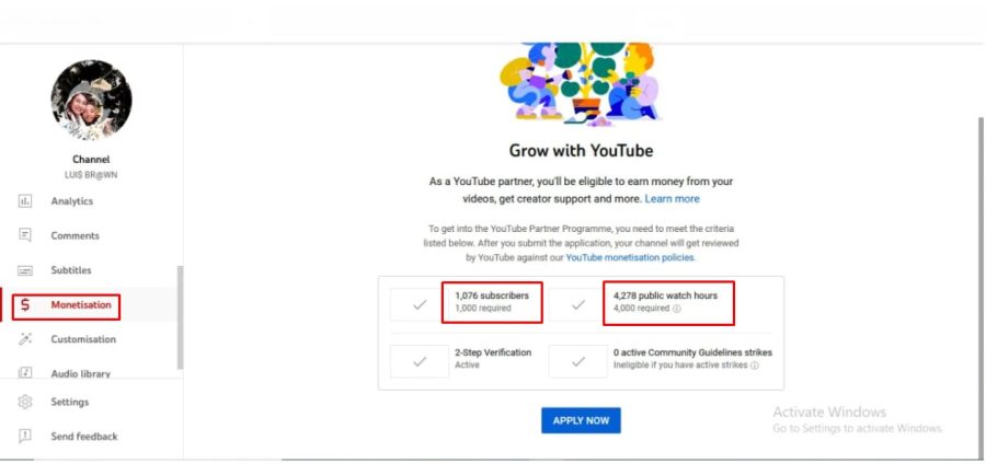 I will create and setup youtube with logo, banner, intro, and outer