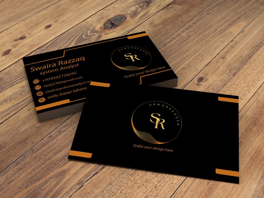 I will design professional , elegant and minimalist business card design