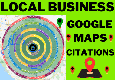 Create 1500 Google Maps points citations for your Business 