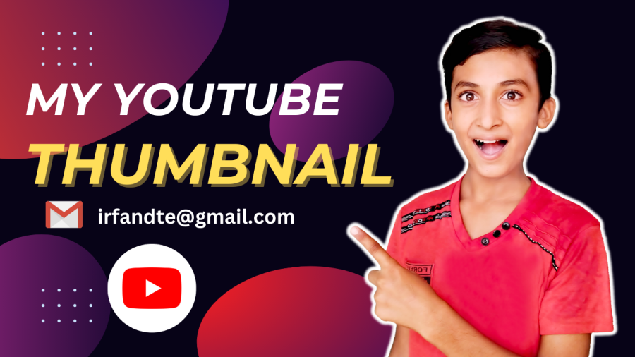 I can make very attractive and eye catching thumbnails