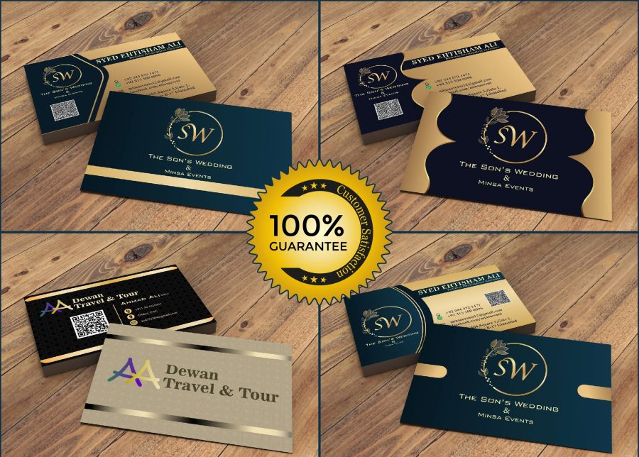 I will design creative and luxury business card for you