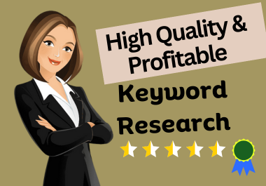 I will do the best SEO keywords research 