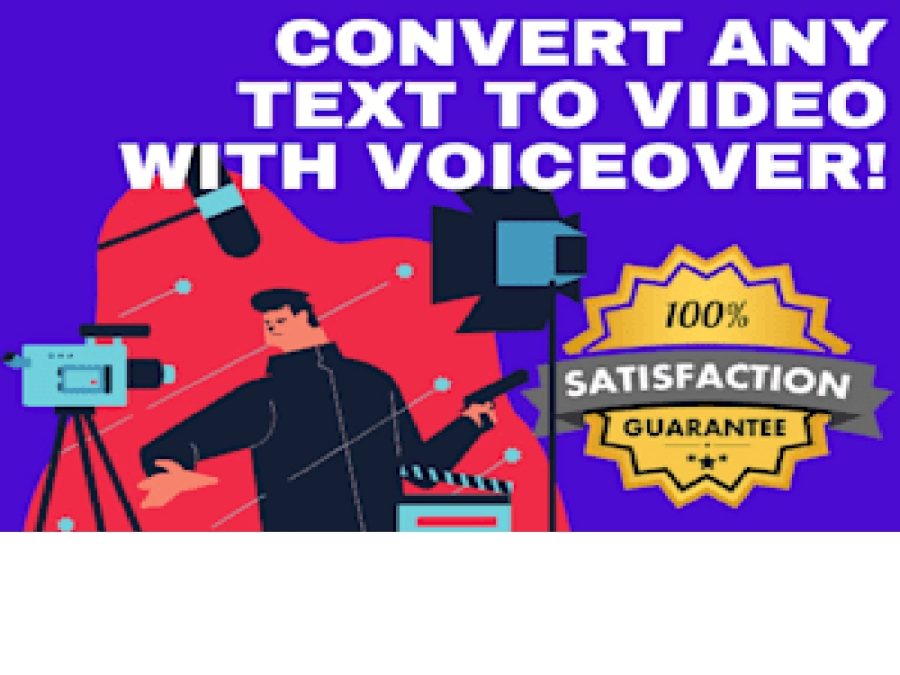 Convert Your Article, Blog Post, or Script to Video With Voice Over 