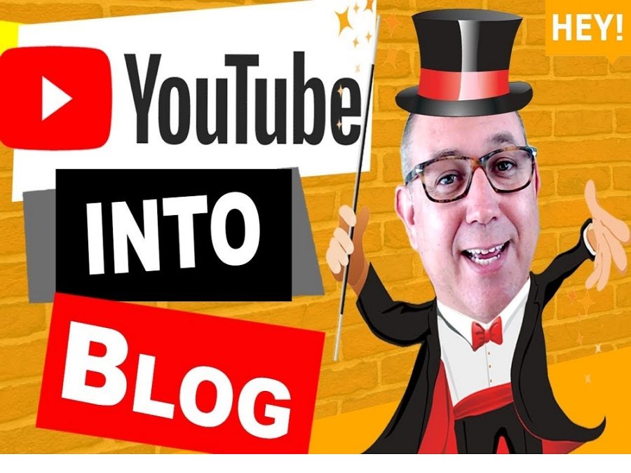 Convert Any YouTube Videos To Blog Post And Unique Articles