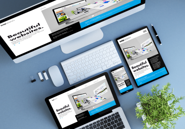 SEO Friendly Responsive WordPress Website + Landing Page