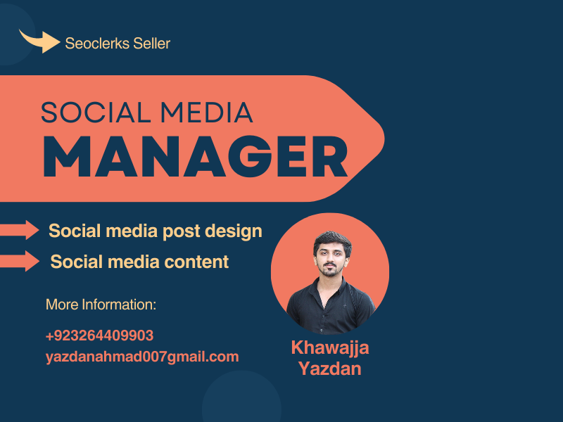 I will create compelling social media content through my copywriting and graphic designing skills. 