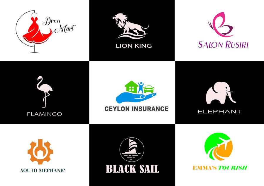 modern minimalist and professional business logo design