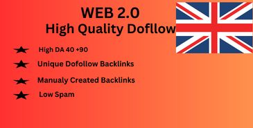 I will create Web 2.0 Backlinks for your website 