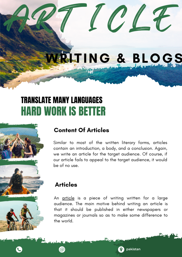 I will write SEO blogs and articles for your buisness