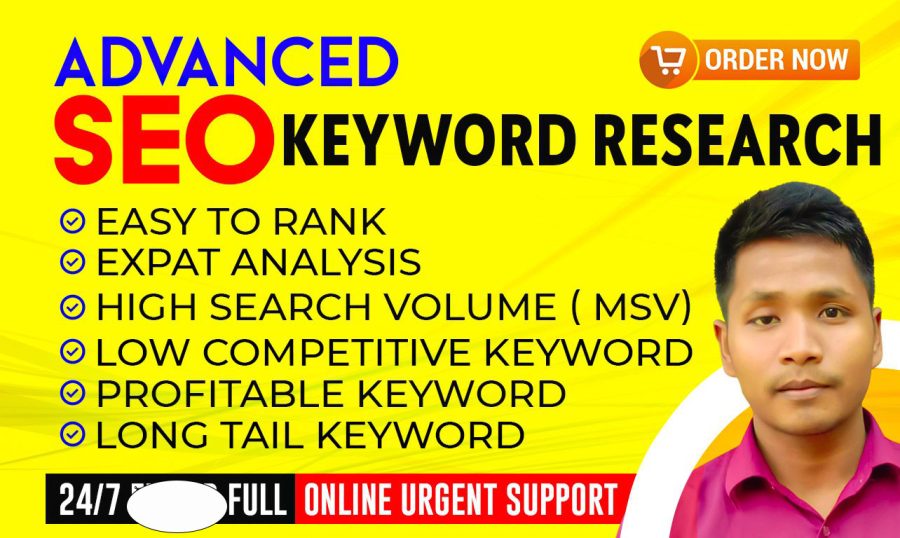  provide advanced SEO keyword research and competitor analysis & seo audit
