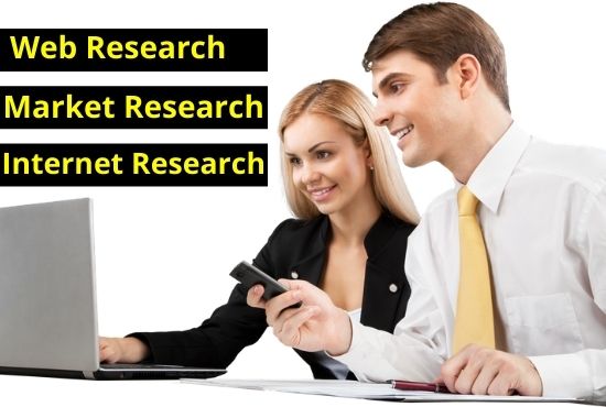 I will do excellent web research, data entry, market research 