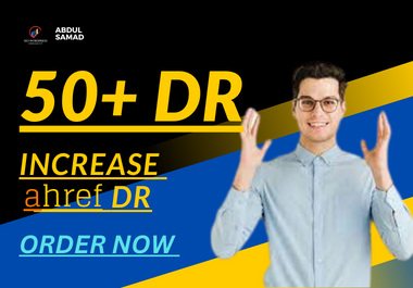 Boost Your Website's Domain Rating (DR) to 50+ with High Authority Backlinks
