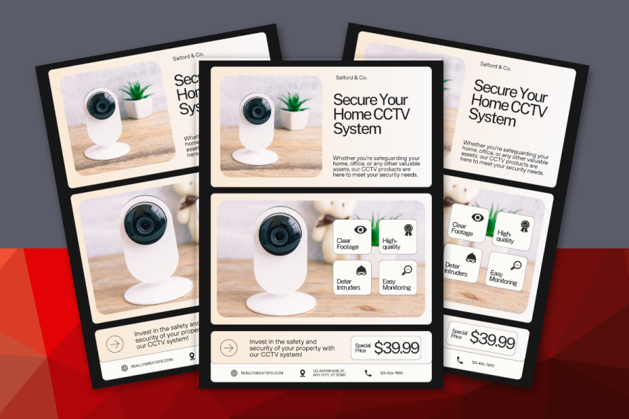 I will do design your flyer, leaflet, poster, advertisement