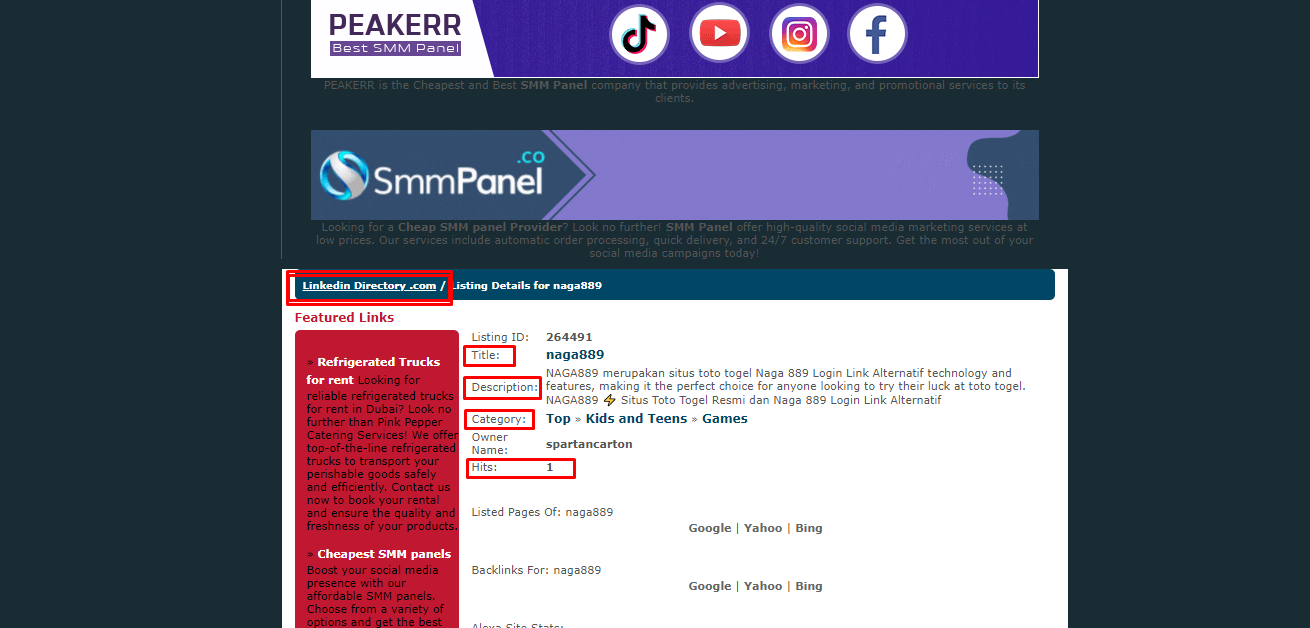 Create 130 Live Directory Submissions For SEO Backlink