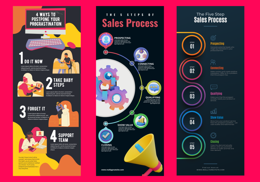 Design Modern & Catchy Infographics 