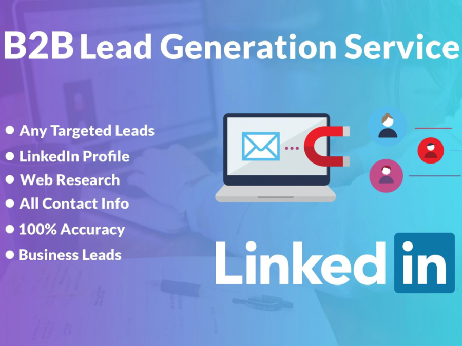 I will linkedin lead generation, influencer research and email list
