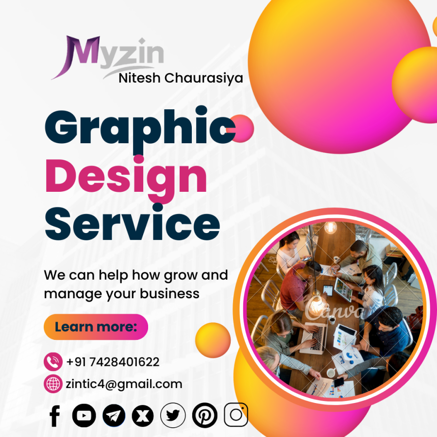 We make anything professionally using canva 