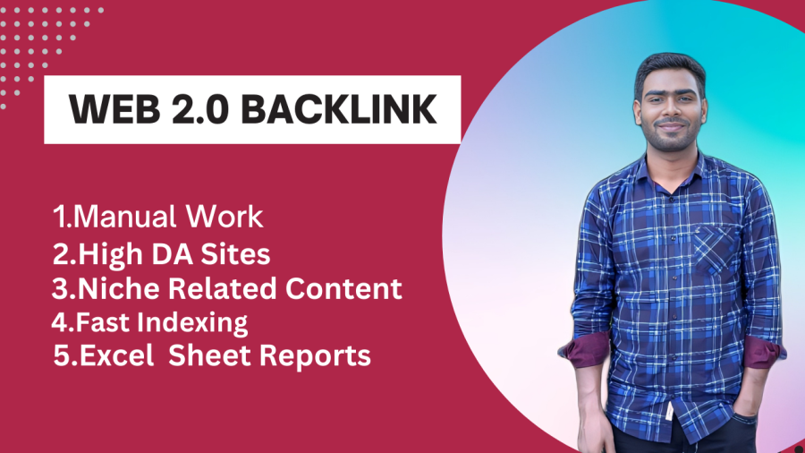 I will build powerful 50+ web 2.0 backlinks